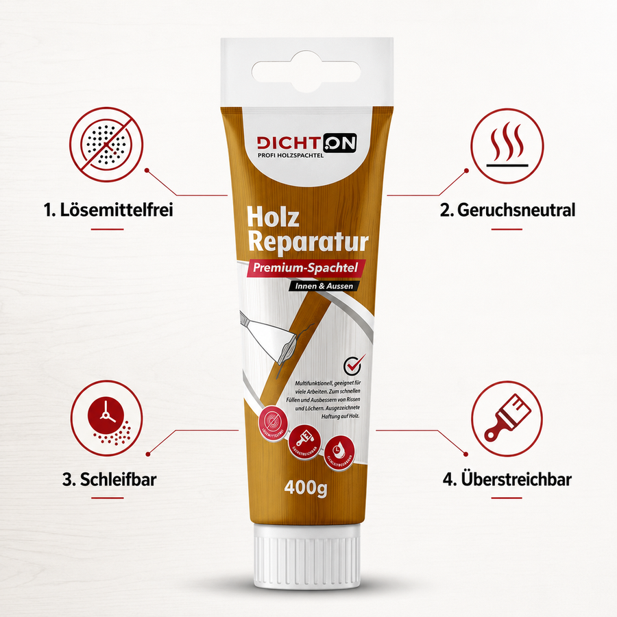 D.69W Holzreparatur Premium Fertigspachtel innen und aussen