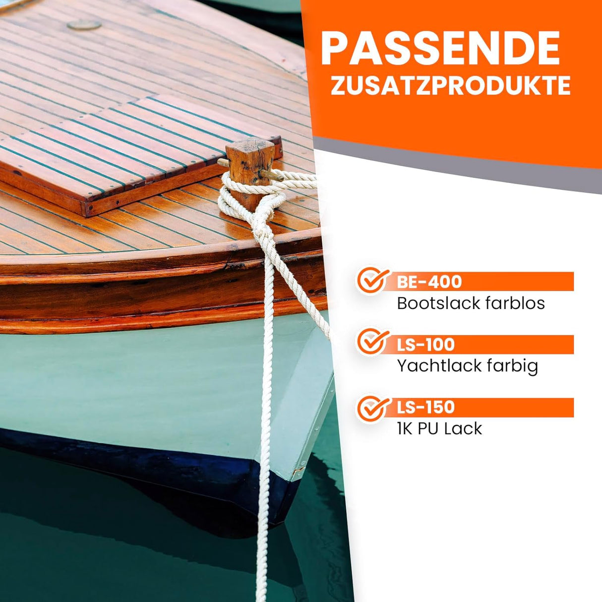 BE-716 Bootsreiniger Set Konzentrat + Bürste