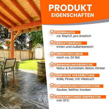 Produktmerkmale von Farben und Lacken.