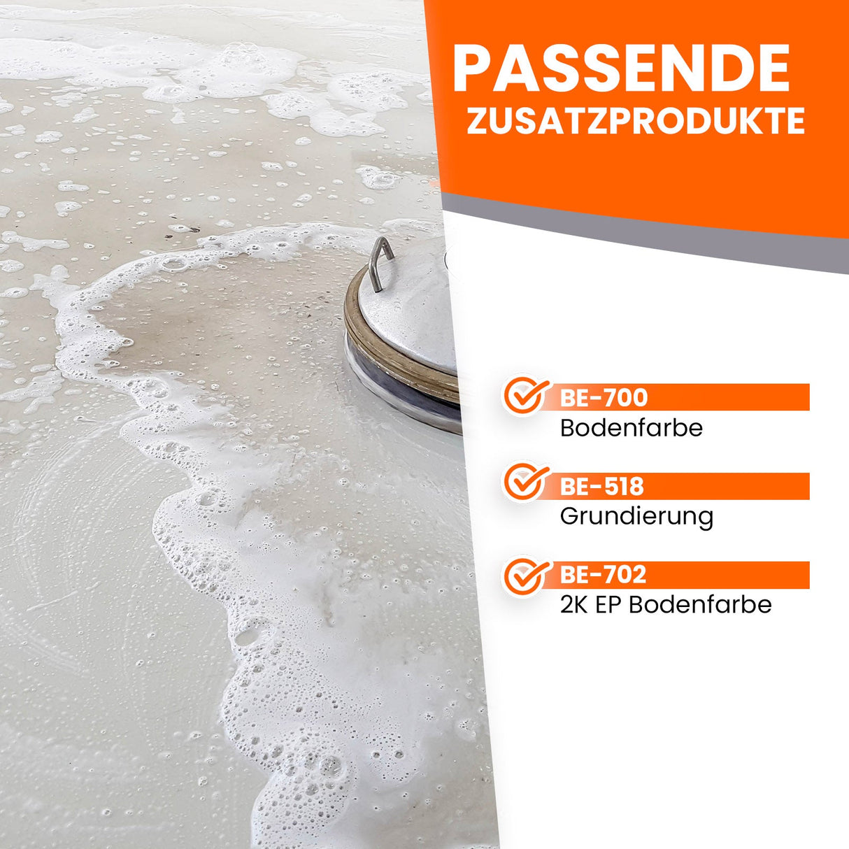 BE-800 Bodenreiniger Betonreiniger Werkstattreiniger