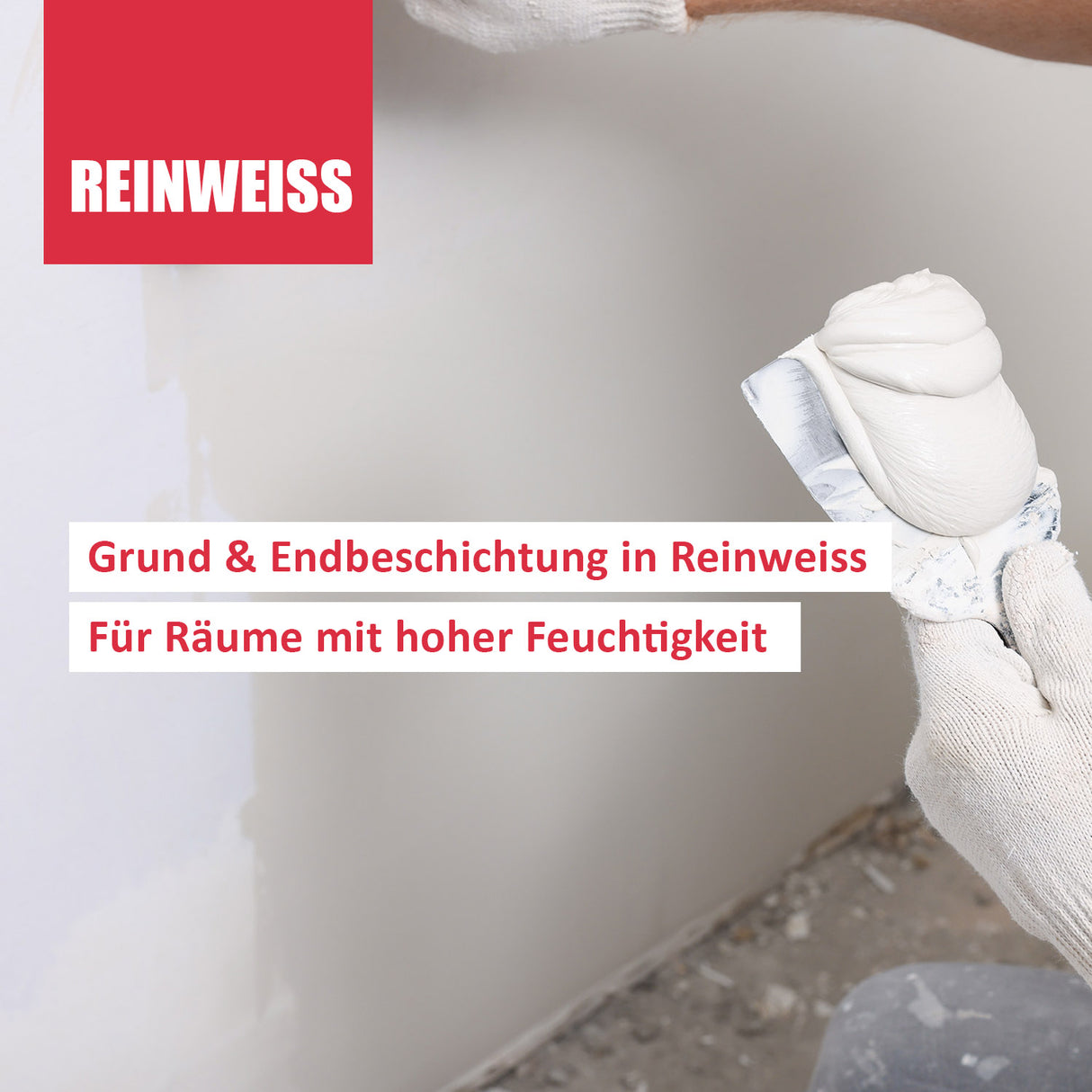 D.50W Fertigspachtel 2in1 superfein