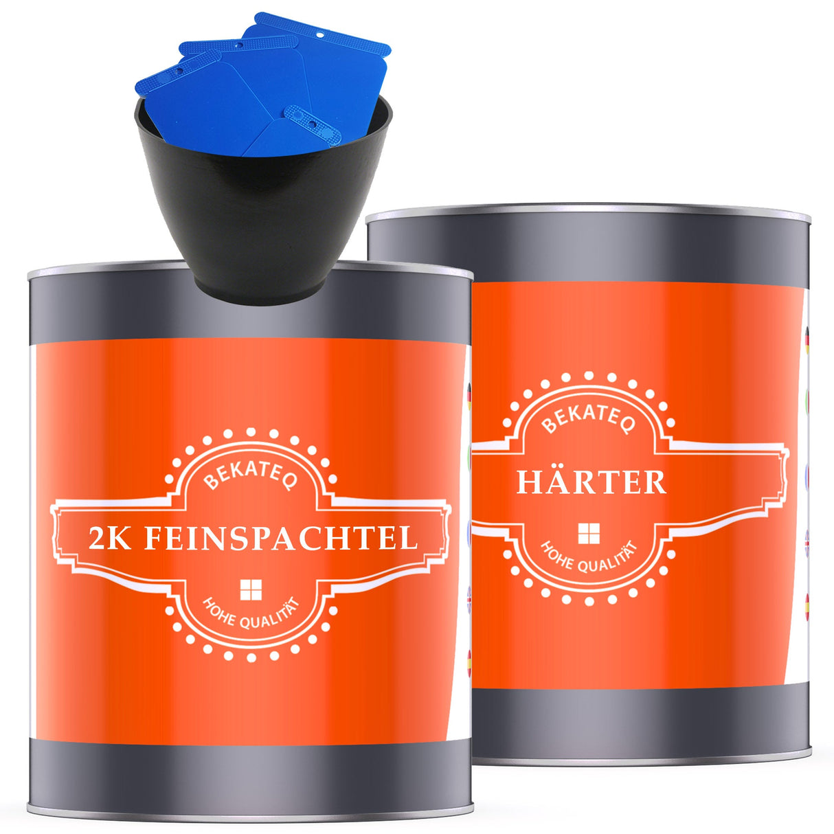 BK-110EP Feinspachtel 2K Epoxidharz Spachtelmasse, Raparaturspachtel