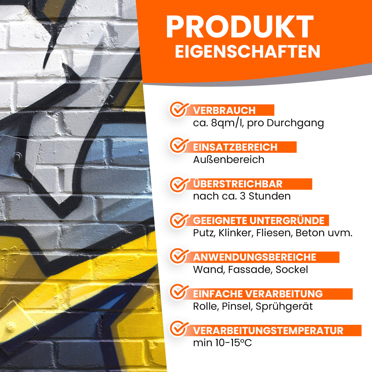 Produktinformationen zu Farben und Lacken.