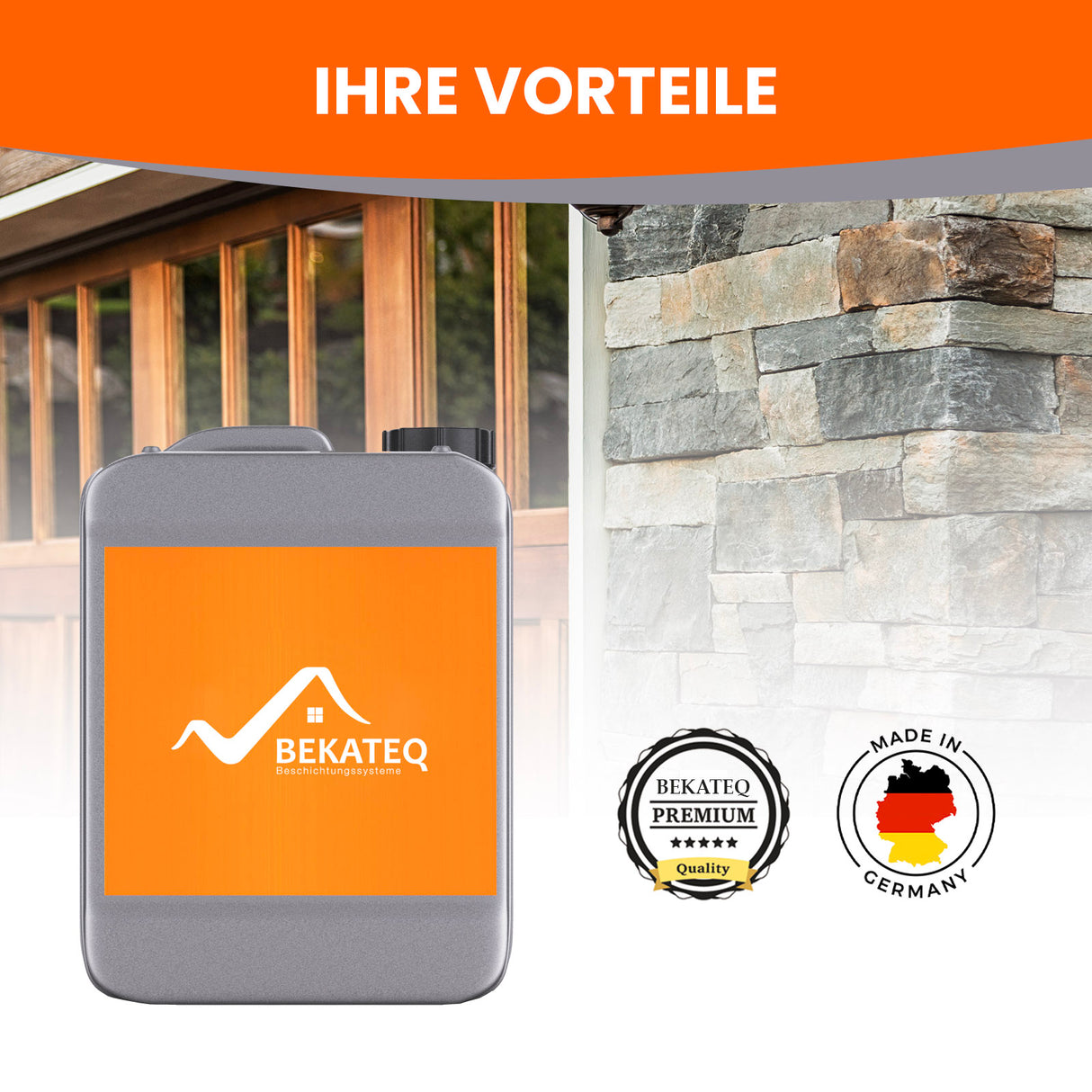 Kanister, BEKATEQ-Logo, Ihre Vorteile.