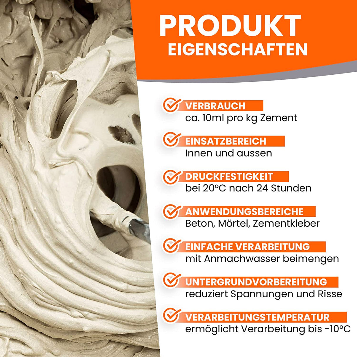 Produktmerkmale von BEKATEQ Spachtelmasse