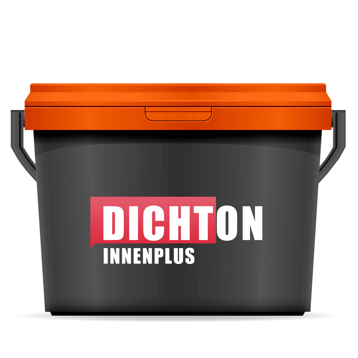 Eimer mit "Dichton Innenplus"-Aufschrift.