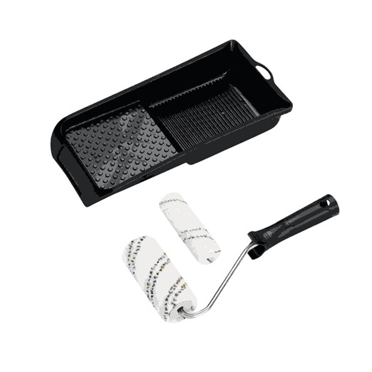 Farbroller-Set mit Farbwanne.