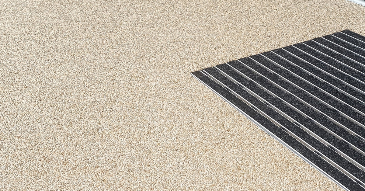 Steinteppich Terrasse