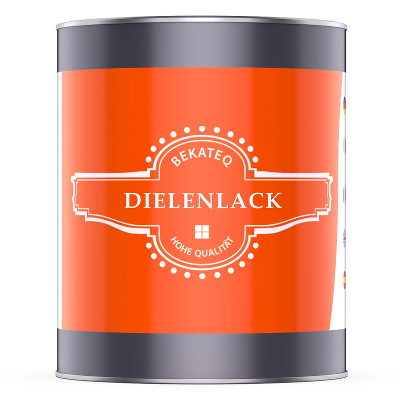 BE-410 Dielenlack 2in1 Klarlack in seidenmatt oder glänzend - Seidenmatt / 1L