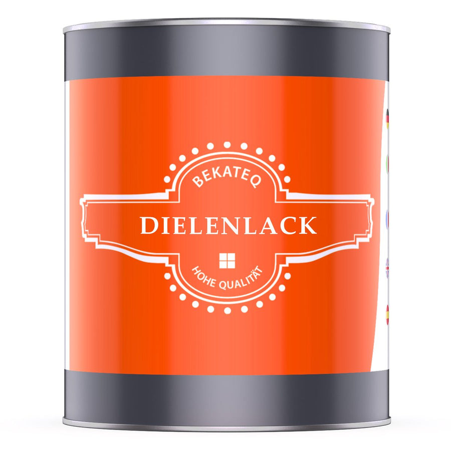 BE-410 Dielenlack 2in1 Klarlack in seidenmatt oder glänzend - Seidenmatt / 1L