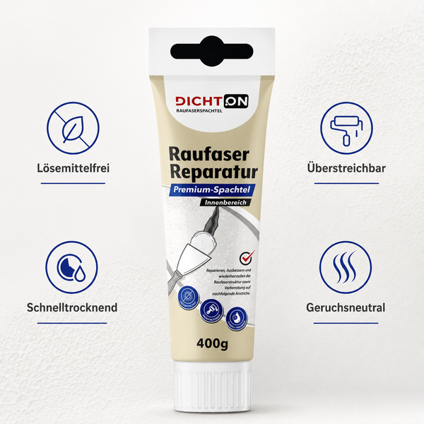 D.65W Raufaser Reparatur Spachtel Fertigspachtel