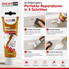 D.69W Holzreparatur Premium Fertigspachtel innen und aussen