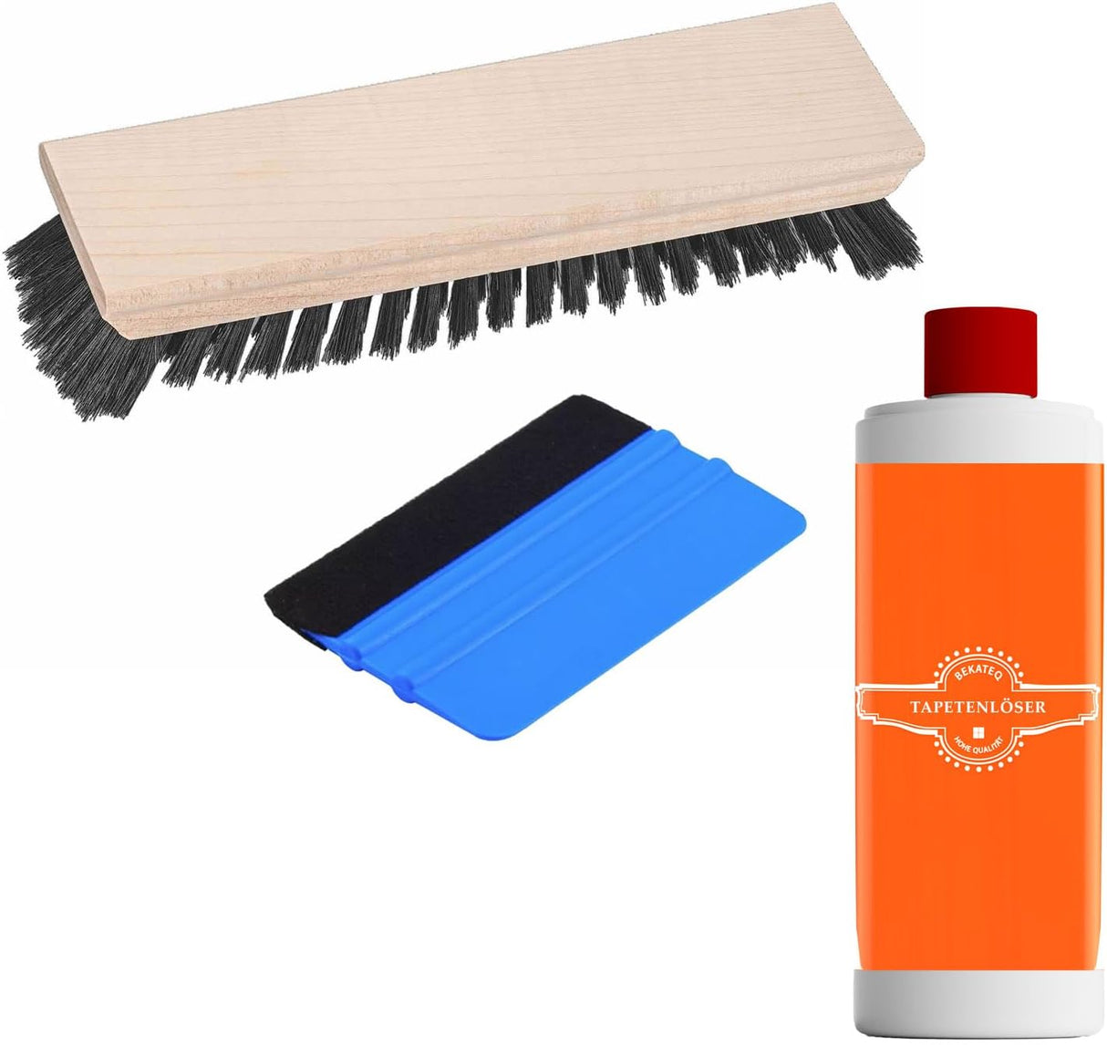 BE-74W Tapetenbürste mit Rakel & Tapetenablöser