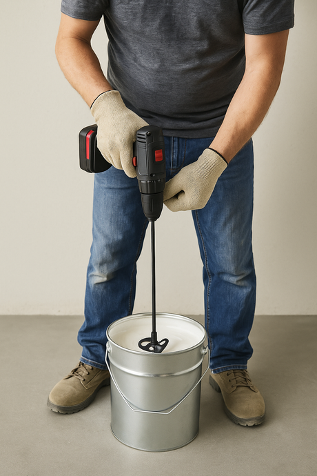 BE-17W Rührquirl Lackdosen-Quirl Kunststoff 40cm