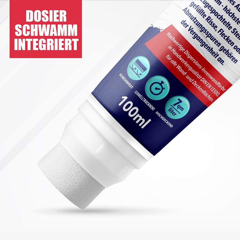 D.63W Wandfarbe mit integriertem Dosierschwamm