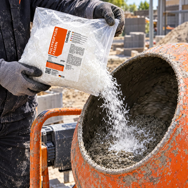 BE-485 Polypropylenfasern für Beton, Estrich & Mörtel