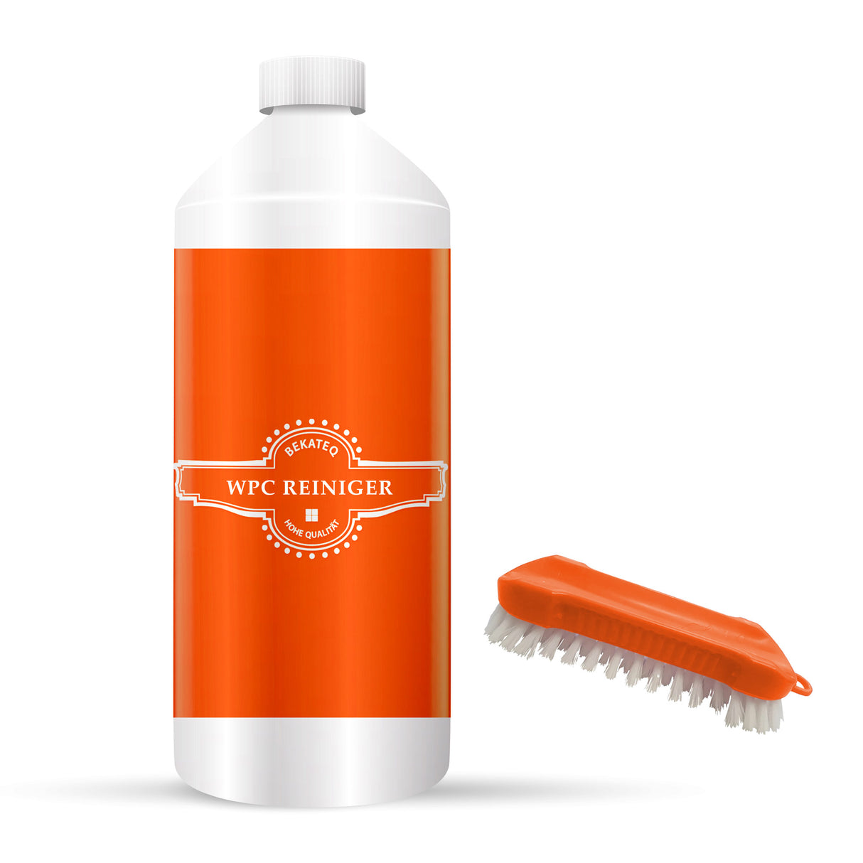 BE-718 WPC Reiniger Set Konzentrat + Bürste