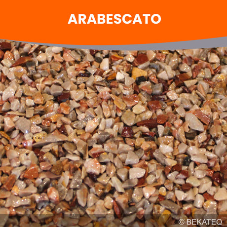 Bekateq Steinteppich Marmorkies Arabescato