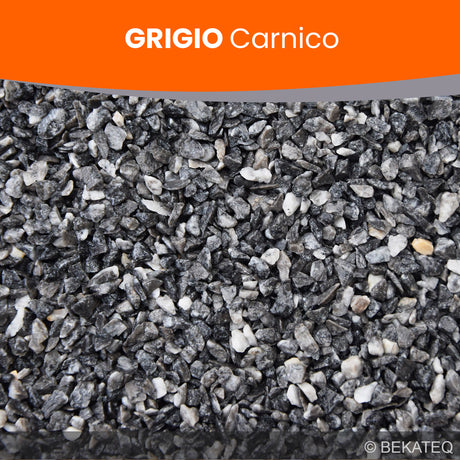 Bekateq Steinteppich Marmorkies Grigio Carnico