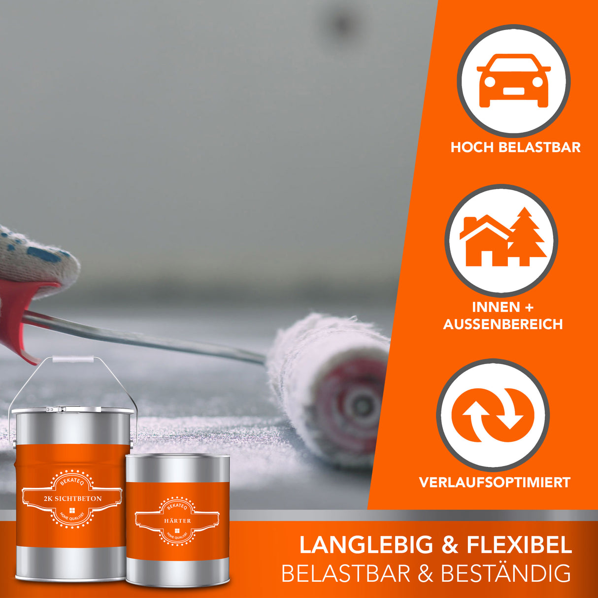 BK-1000EP Sichtbeton Versiegelung seidenmatt