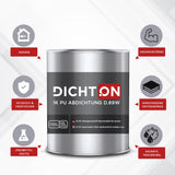 D.89W 1K PU Abdichtung in grau faserverstärkt für aussen