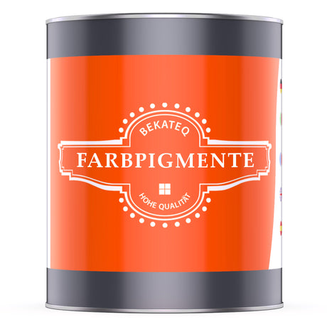 Dose mit BEKATEQ Farbpigmenten.