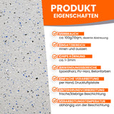 Produktmerkmale von Beschichtungsmaterialien.