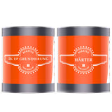 Zwei Dosen Grundierung und Härter.