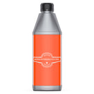 Flasche mit Bodenversiegelungsetikett.