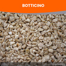 Kieselsteine in Nahaufnahme, beige.