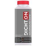 Flasche mit Isoliergrund-Produkt.