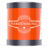 Dose mit BEKATEQ Verdünnungsetikett.