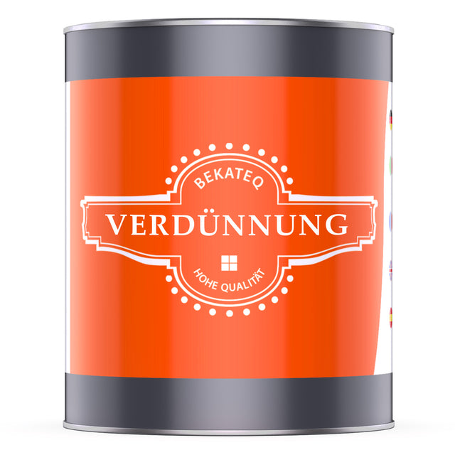 Dose mit BEKATEQ Verdünnungsetikett.