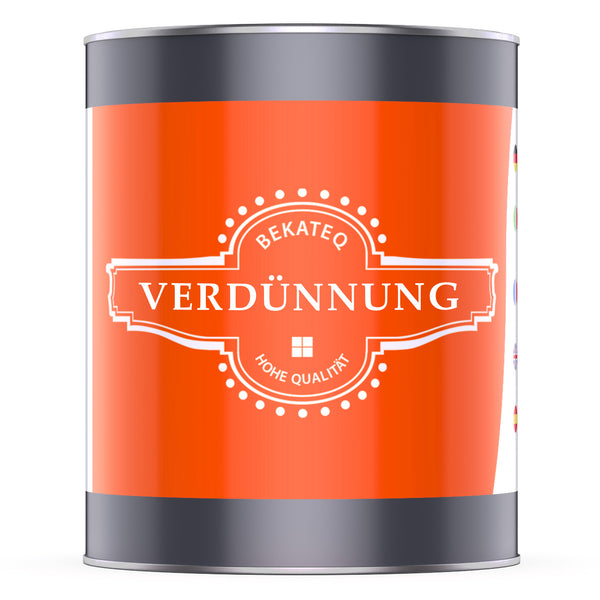 Dose mit BEKATEQ Verdünnungsetikett