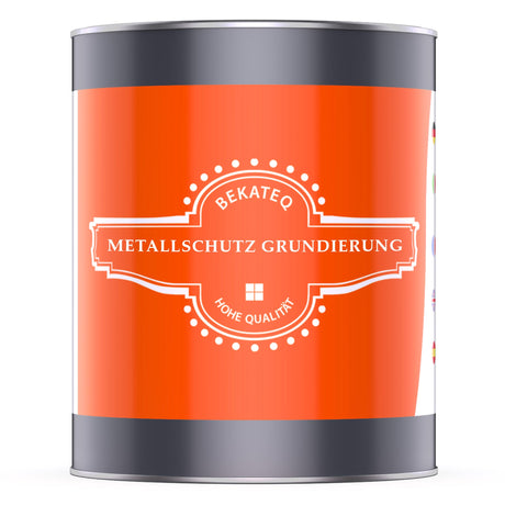 Dose mit Metallschutz-Grundierung.