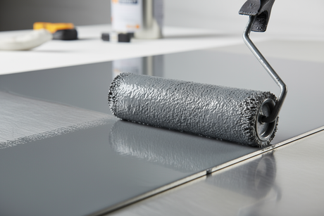 metallschutz grundierung in grau rollen