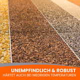 Verschiedene farbige Kieselstein-Oberflächen.