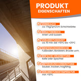 Produktmerkmale von Bauchemie-Produkten.