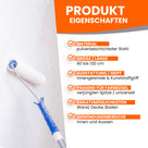 Farbroller und Produkteigenschaften Liste.