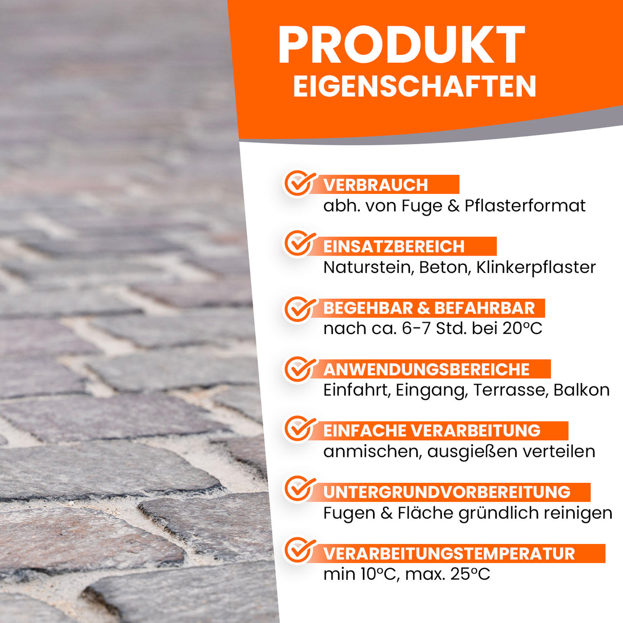 Produktbeschreibung für Malerbedarf mit spezifischen Anwendungshinweisen.