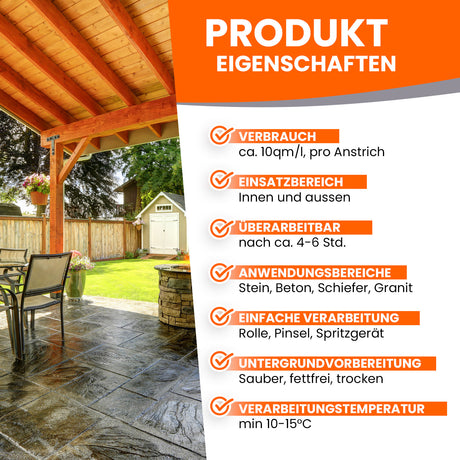 BE-840 Steinversiegelung innen und außen
