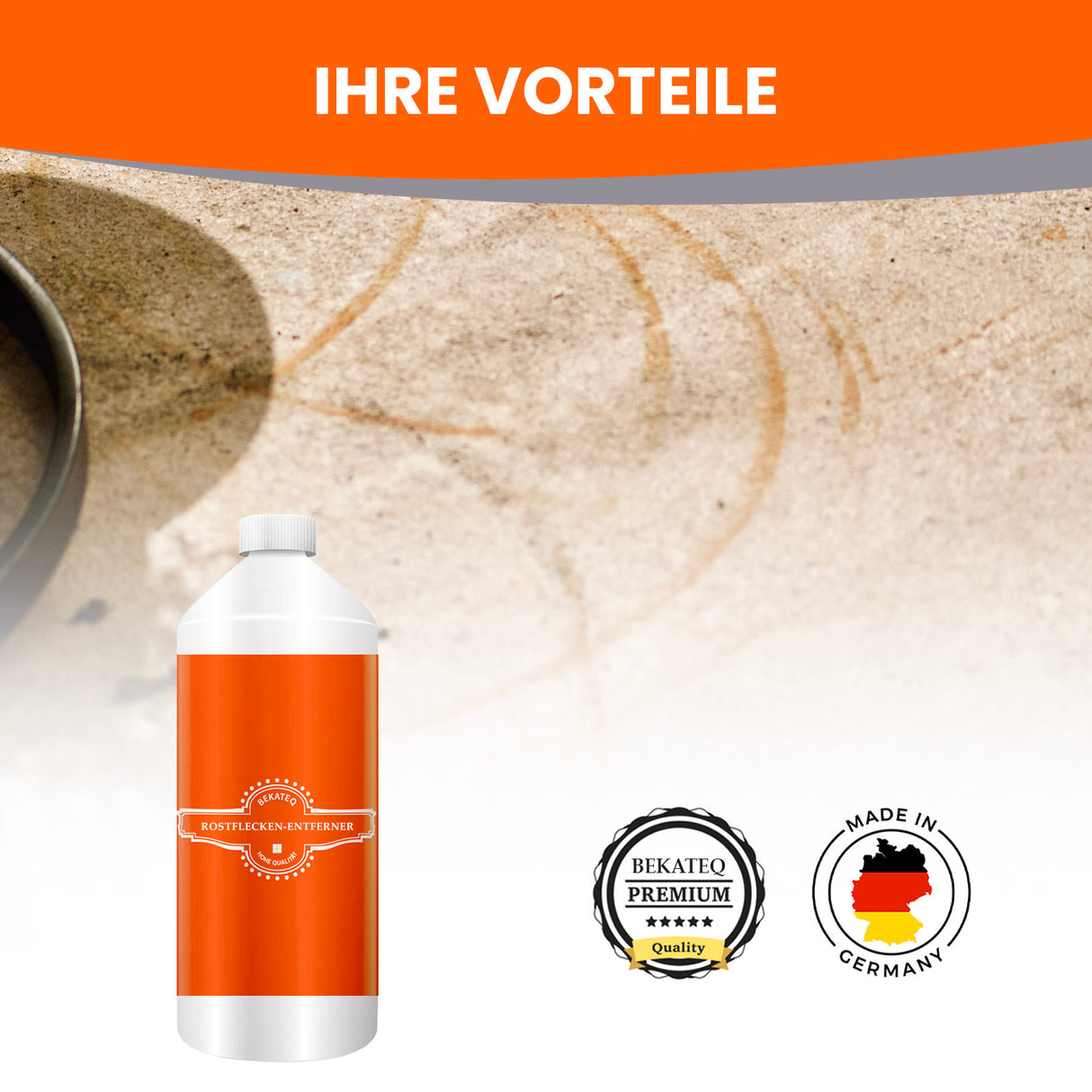 LS-565 Rostflecken Entferner inkl. Bürste