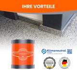 Steinteppich, Bindemittel, Dose, Boden, Vorteile.