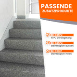 BK-610PU Steinteppich Set für Wand, Sockel, Treppe