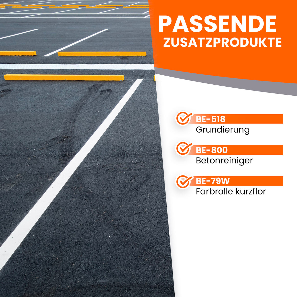 LS-820 Straßenmarkierungsfarbe für Beton, Bitumen, Asphalt