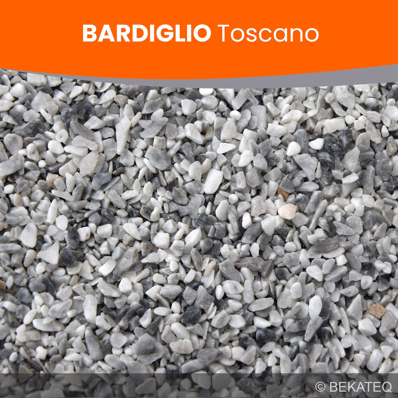 BK-610PU Steinteppich Set für Wand, Sockel, Treppe