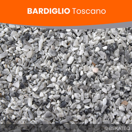 Graue Kieselsteine, Bardiglio Toscano, BEKATEQ.