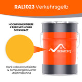 Farbeimer, RAL1023 Verkehrs­gelb, BEKATEQ.