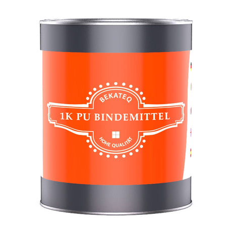 Dose mit PU-Bindemittel, orange.