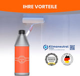 Grundierung, Farbrolle, klimaneutral, Made in Germany.